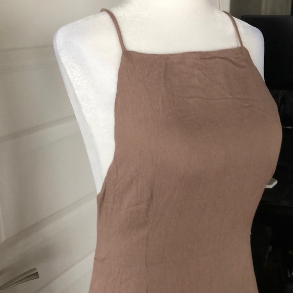 NWT Girl & the Sun Beige Dress - Picture 4 of 5